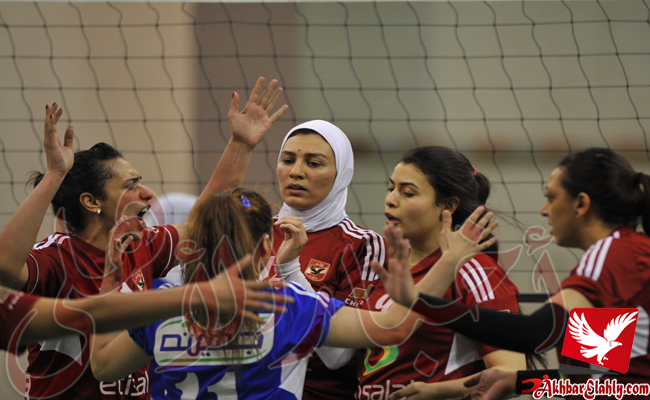 انفراد بالصور..آنسات الاهلي تتوجن بلقب دوري الطائرة