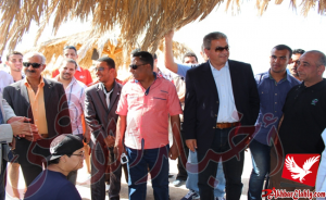 وزير الشباب والرياضة يقرر البدء الفورى فى تطوير المدينة الشبابية بالغردقة